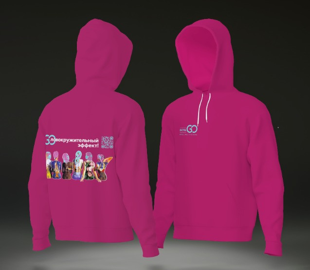 Худи с логотипом Dctr.Go в Белгороде 