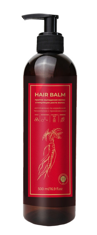 Бальзам для волос с корейским женьшенем и золотом 500 мл в Белгороде 